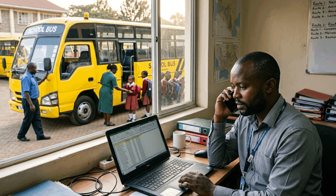 A Day in the Life of a School Transport Manager